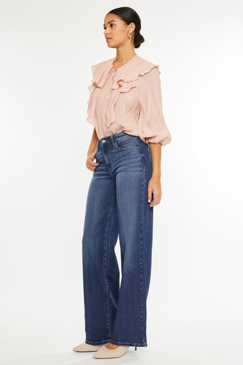 Samara High Rise Wide Leg Jeans