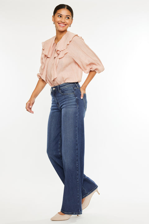 Samara High Rise Wide Leg Jeans