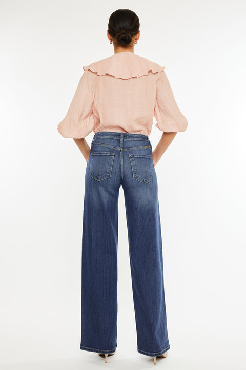 Samara High Rise Wide Leg Jeans