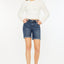 Chelsea Mid Rise Midi Shorts