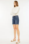 Chelsea Mid Rise Midi Shorts