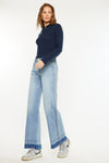 Lizette Mid Rise Wide Leg Jeans