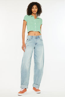  Karin Low Slung Horseshoe Jeans