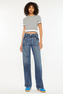  Luka High Rise Wide Leg Jeans