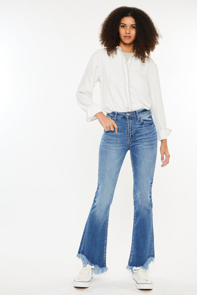 Eileen High Rise Bootcut Jeans - Official Kancan USA