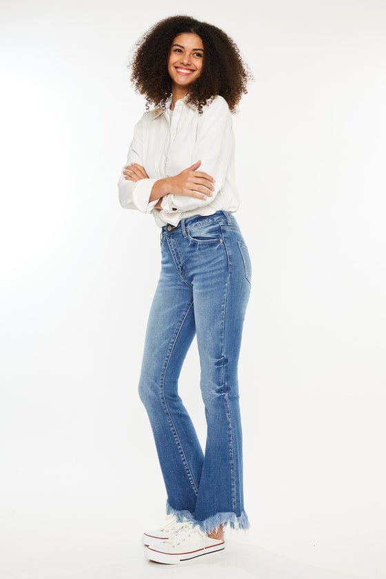 Eileen High Rise Bootcut Jeans - Official Kancan USA