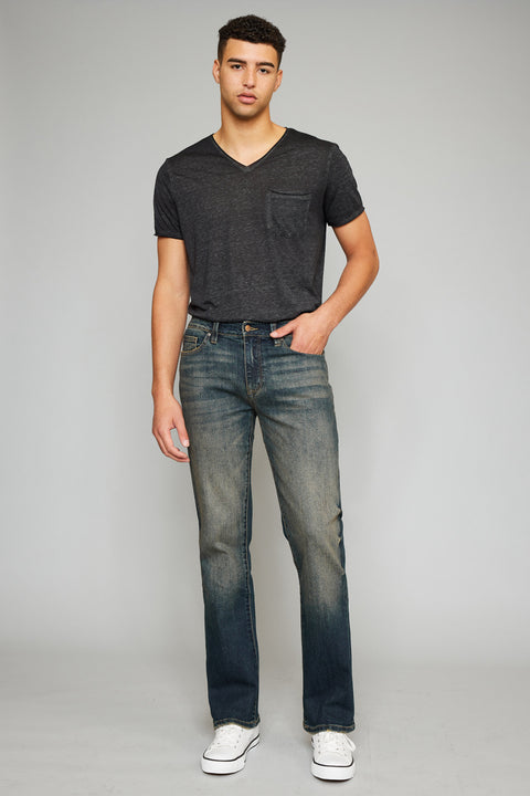 Stephen Medium Wash Slim Straight - Men - Official Kancan USA