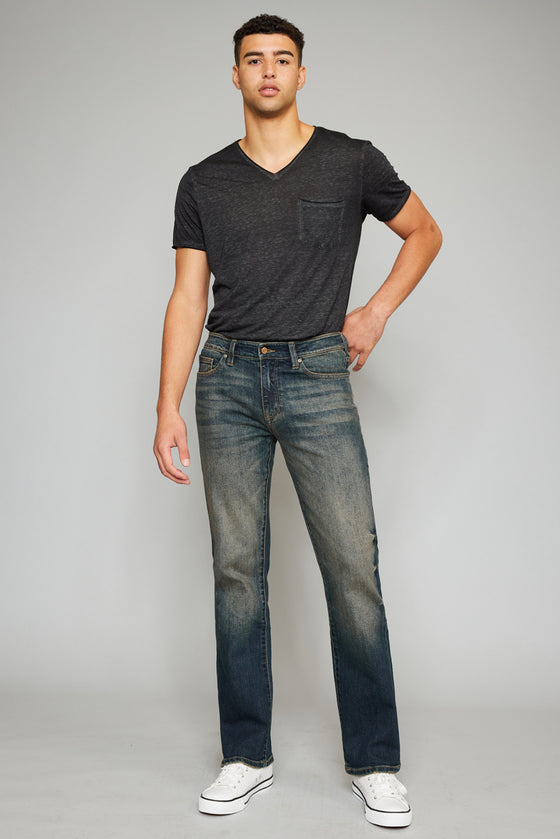 Stephen Medium Wash Slim Straight - Men - Official Kancan USA