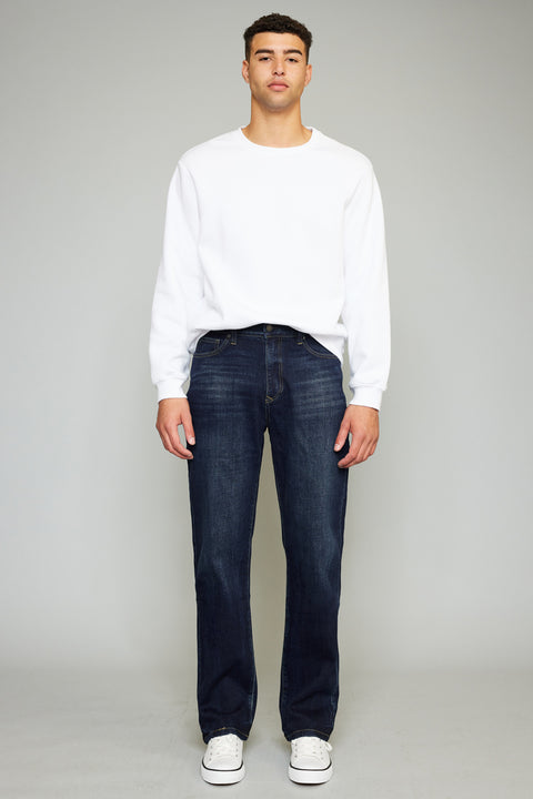 Joey- Dark Straight Jeans - Men - Official Kancan USA