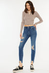 Luna High Rise Ankle Skinny Jeans - Official Kancan USA