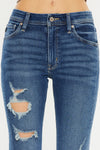 Luna High Rise Ankle Skinny Jeans - Official Kancan USA