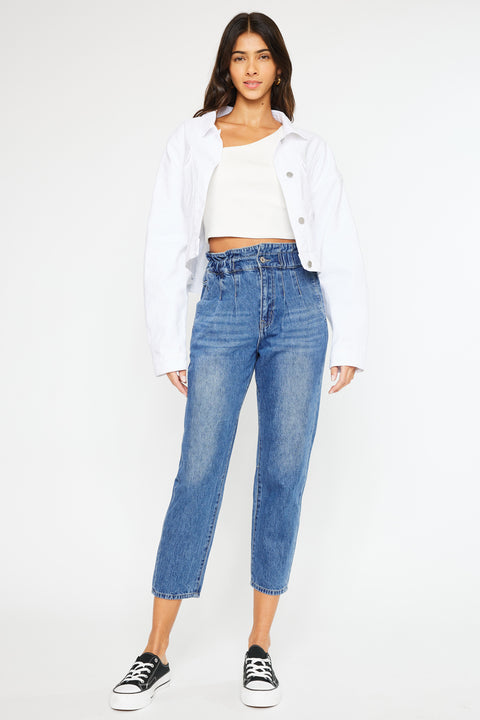 Shirley Ultra High Rise Mom Jeans - Official Kancan USA