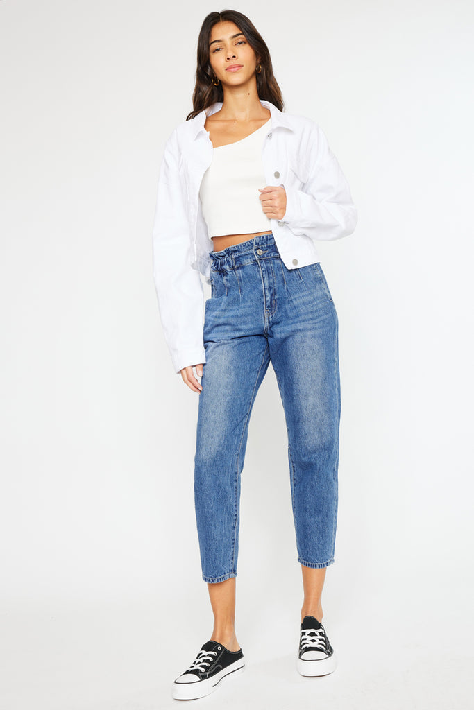 Shirley Ultra High Rise Mom Jeans - Official Kancan USA