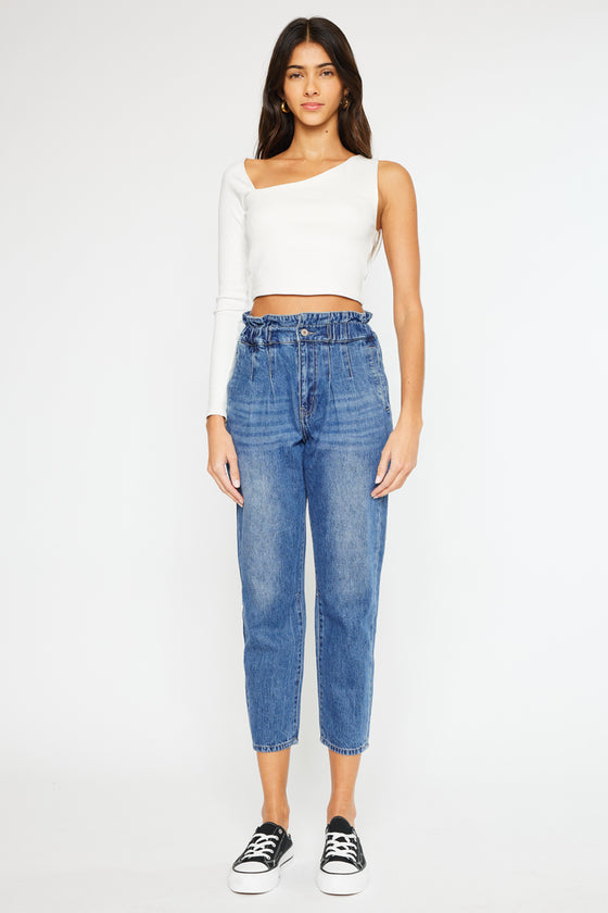 Shirley Ultra High Rise Mom Jeans - Official Kancan USA