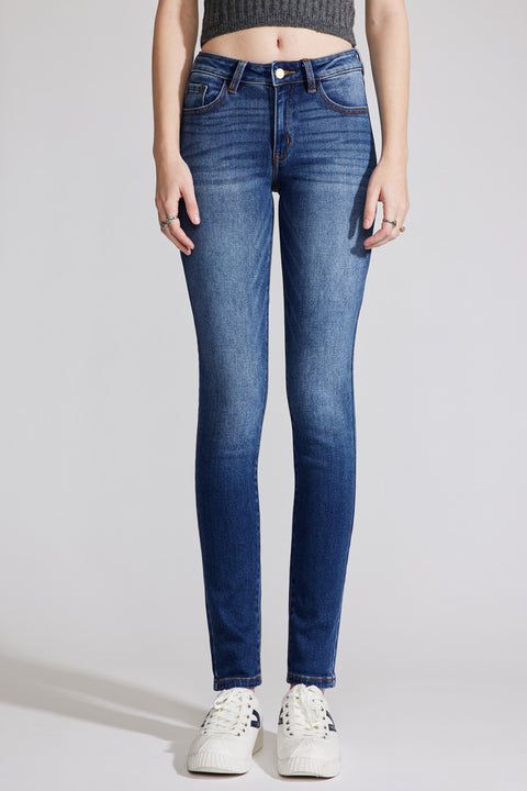 Luna Premier Mid Rise Super Skinny Jeans - Official Kancan USA