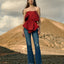 Mia Premier High Rise Distressed Flare - Official Kancan USA