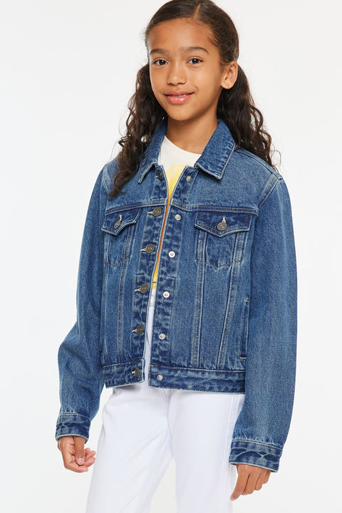 Jen Kids Denim Jacket - Official Kancan USA