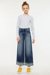 Cleo High Rise Kids Cropped Wide Leg