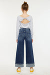 Cleo High Rise Kids Cropped Wide Leg