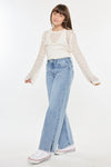 Aurora High Rise Wide Leg Kid Jeans - Official Kancan USA