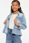 Penny Kids Peplum Denim Jacket - Official Kancan USA