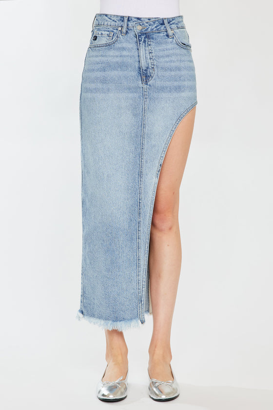 Iris Maxi Denim Skirt - Official Kancan USA