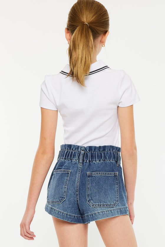 Mimi Youth Paper Bag Shorts