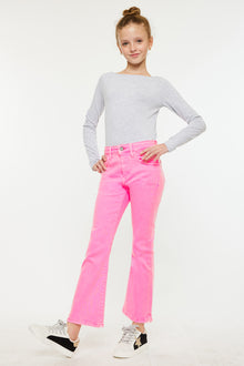  Bristol Kids High Rise Kick Flare Jeans