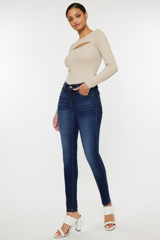 Madison Mid Rise Super Skinny - Official Kancan USA