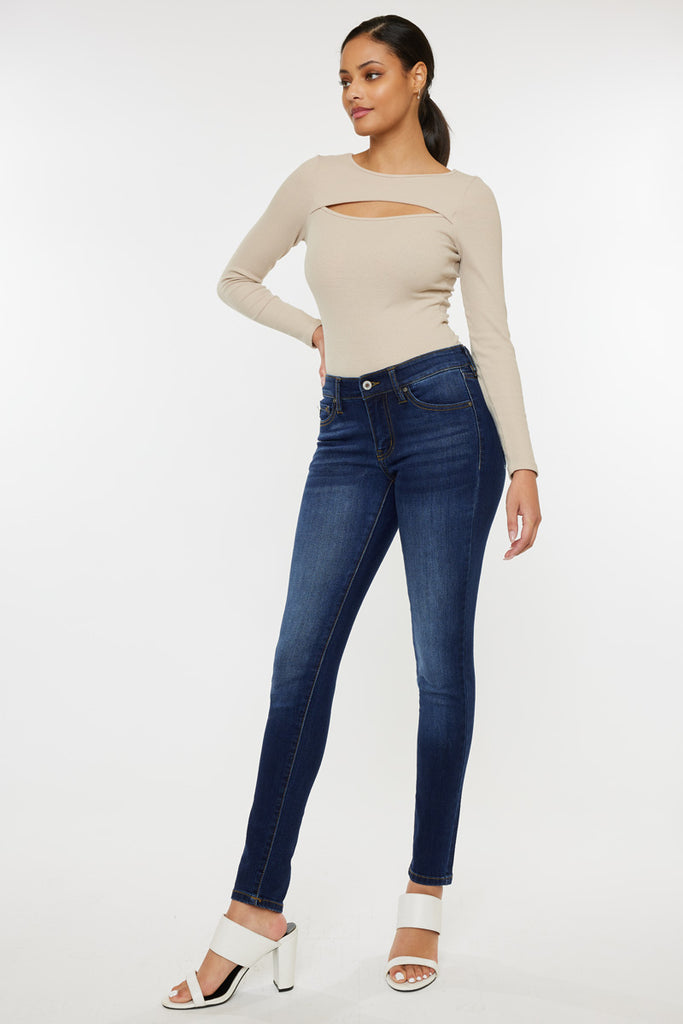 Madison Mid Rise Super Skinny - Official Kancan USA