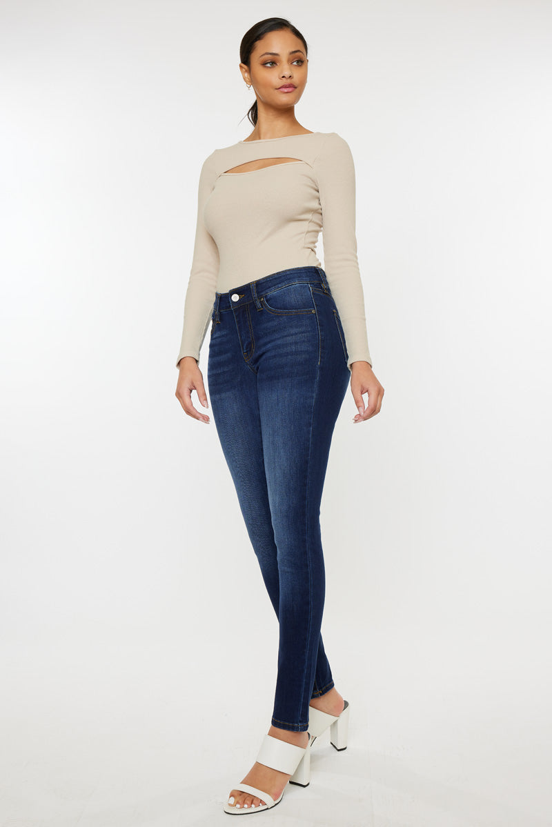 Madison Mid Rise Super Skinny – Official Kancan USA