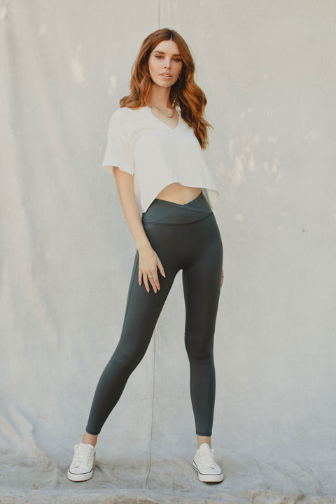 Karina Mid Rise Leggings - Official Kancan USA