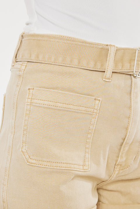 Emerson Ultra High Rise Belted Shorts - Official Kancan USA