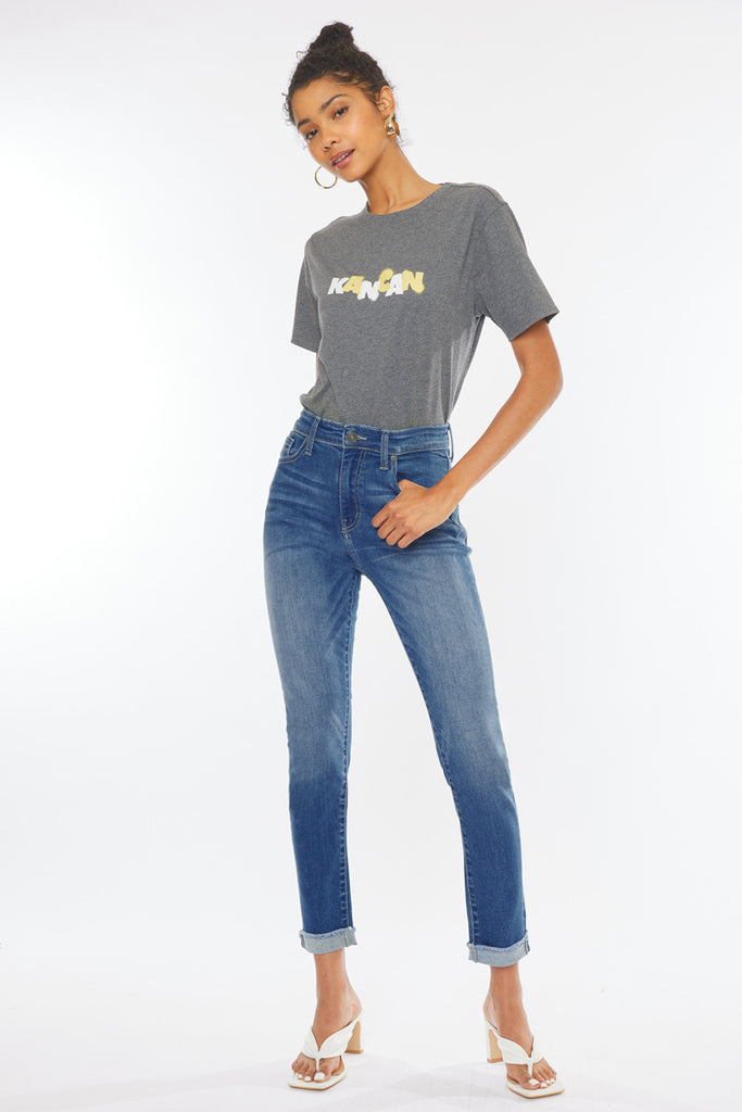 Janice High Rise Cigarette Leg Jeans(needs price) - Official Kancan USA