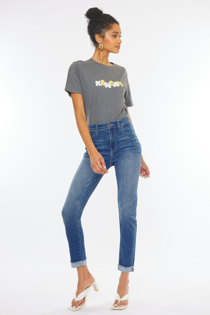 Janice High Rise Cigarette Leg Jeans(needs price) - Official Kancan USA