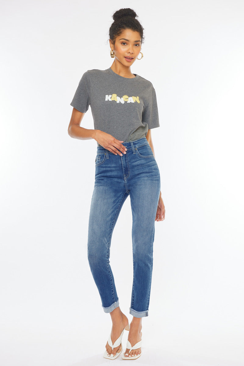  Janice High Rise Cigarette Leg Jeans(needs price) - Official Kancan USA