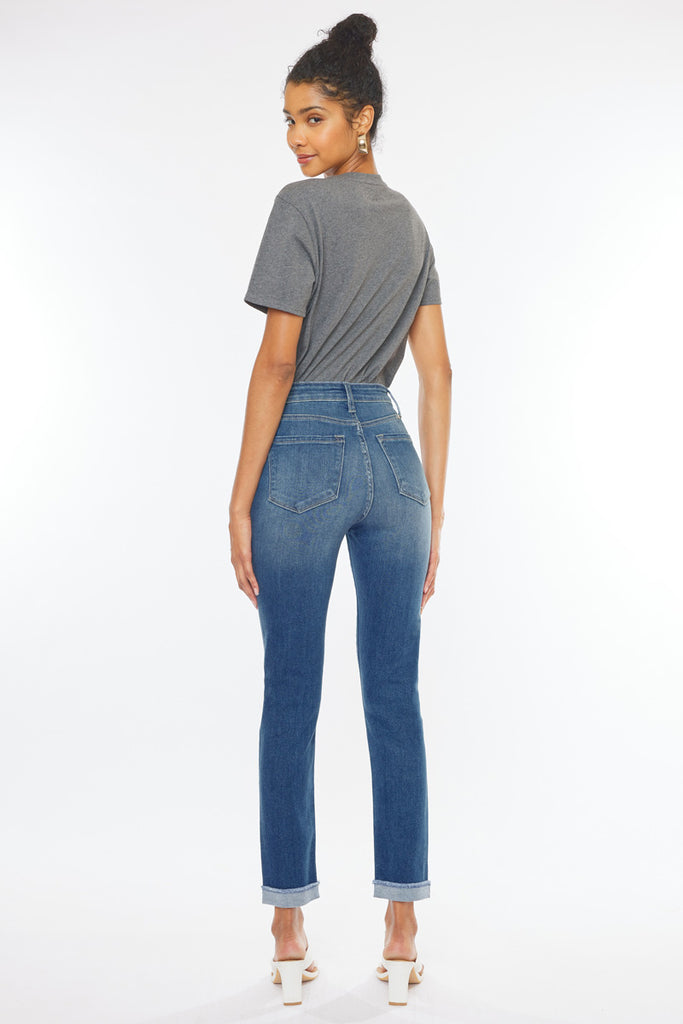 Janice High Rise Cigarette Leg Jeans(needs price) - Official Kancan USA