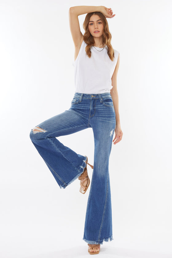 Lisa High Rise Super Flare Jeans – Official Kancan USA