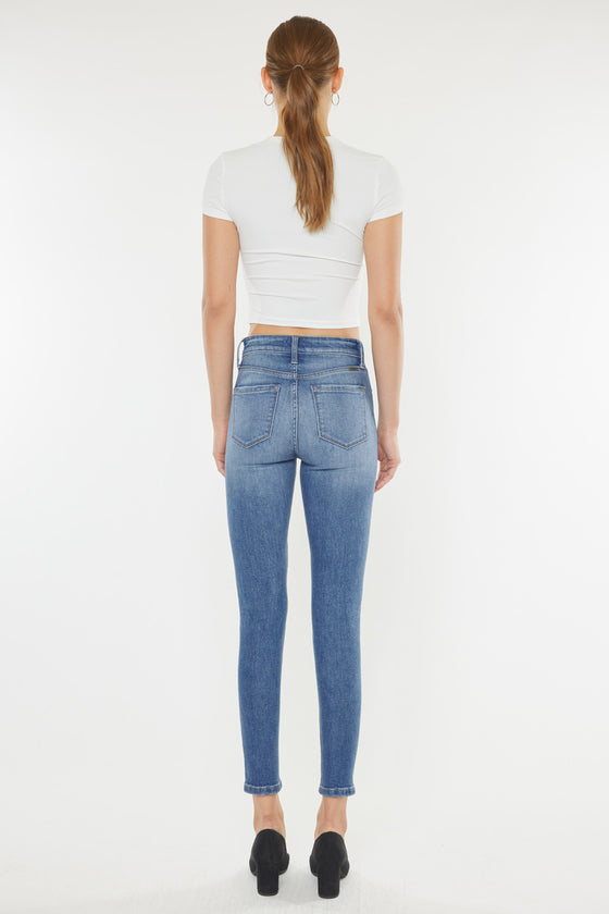 Kristen High Rise Ankle Skinny Jeans - Official Kancan USA