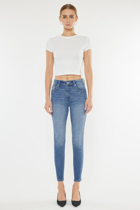 Kristen High Rise Ankle Skinny Jeans - Official Kancan USA