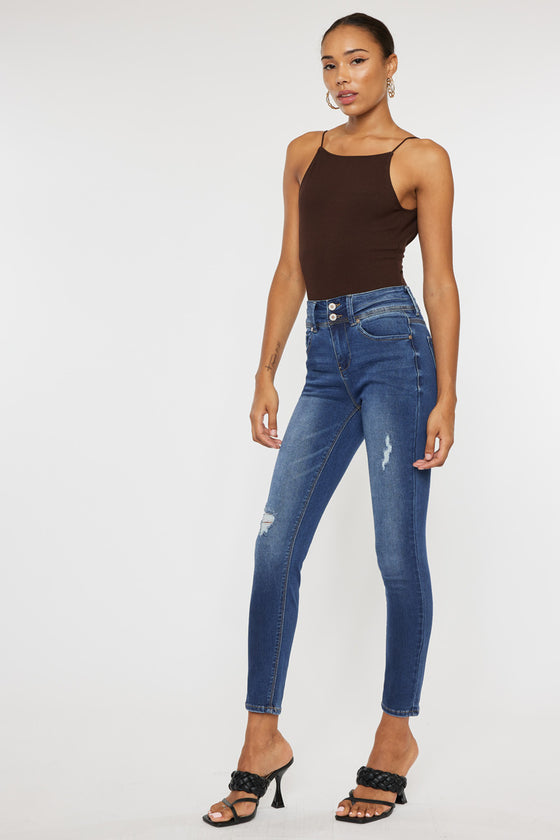 Katana High Rise Super Skinny Jeans - Official Kancan USA