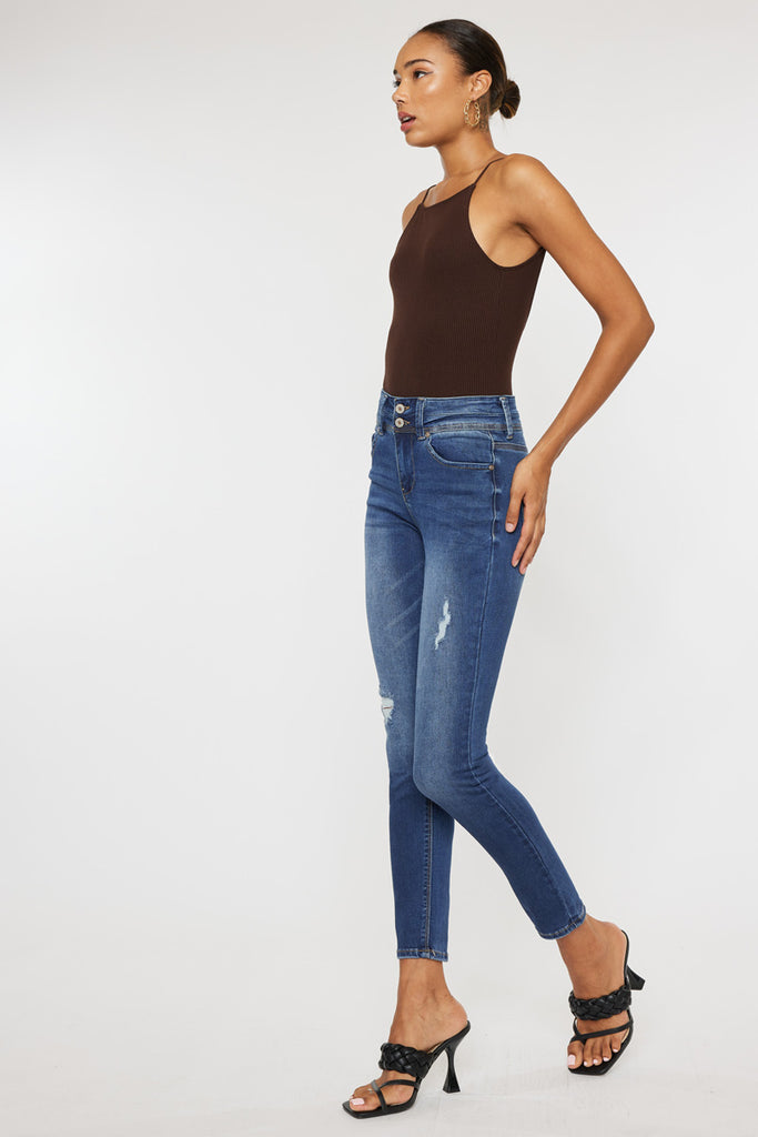 Katana High Rise Super Skinny Jeans - Official Kancan USA