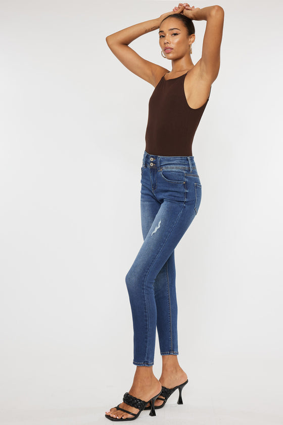 Katana High Rise Super Skinny Jeans - Official Kancan USA