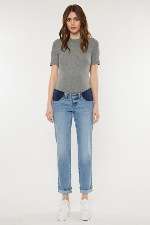 Yasmin Maternity Boyfriend Jeans - Official Kancan USA