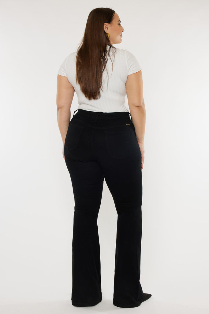 Gabriel Mid Rise Flare Jeans (Plus Size) - Official Kancan USA