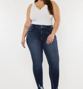 Alto- Plus Size High Rise Skinny Jeans