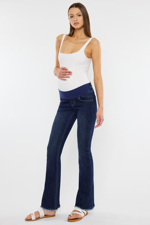 Braisille Maternity Bootcut Jeans - Official Kancan USA