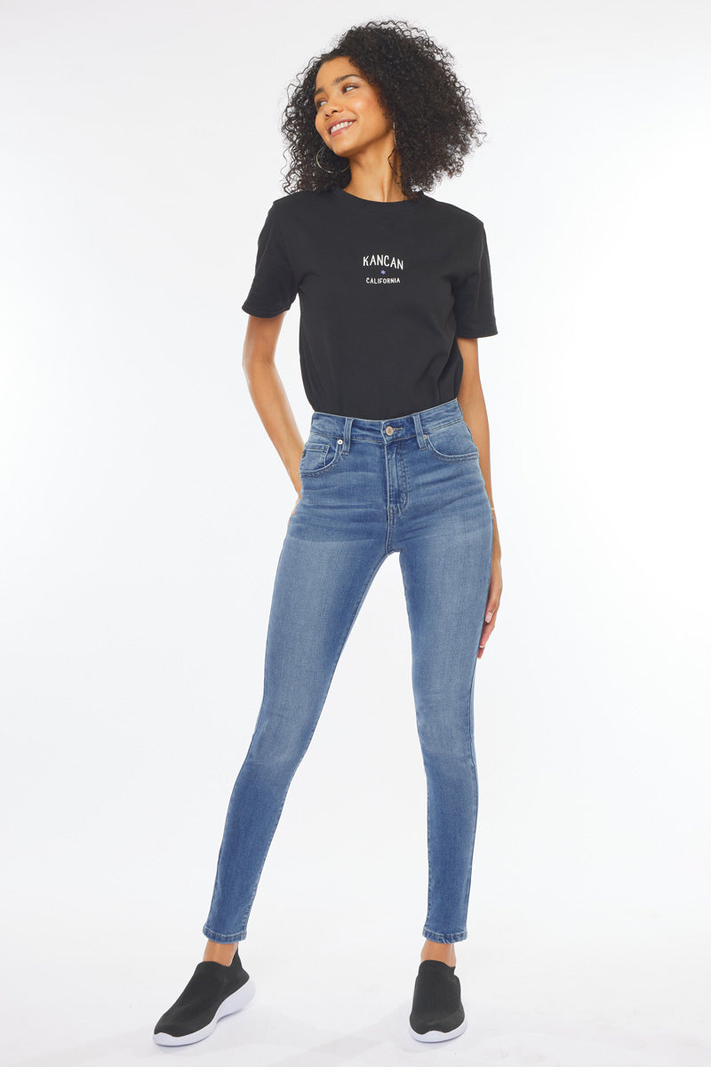 Molly Mid Rise Super Skinny Jeans – Official Kancan USA