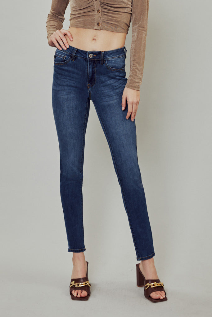 Alani Mid Rise Super Skinny Jeans - Official Kancan USA