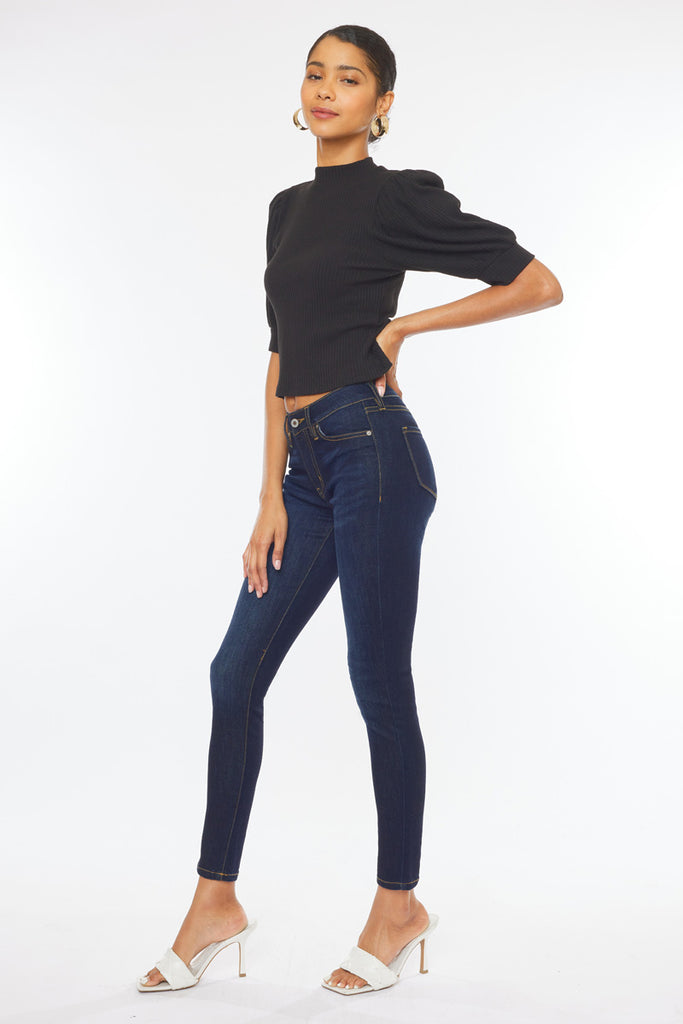 Alani Mid Rise Super Skinny Jeans - Official Kancan USA